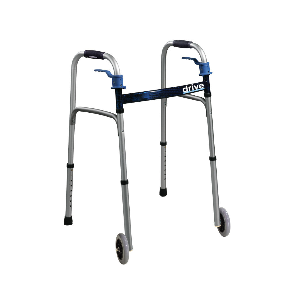 Drive Two-Button Folding Walker