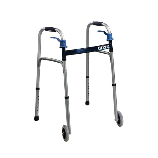 Drive Two-Button Folding Walker
